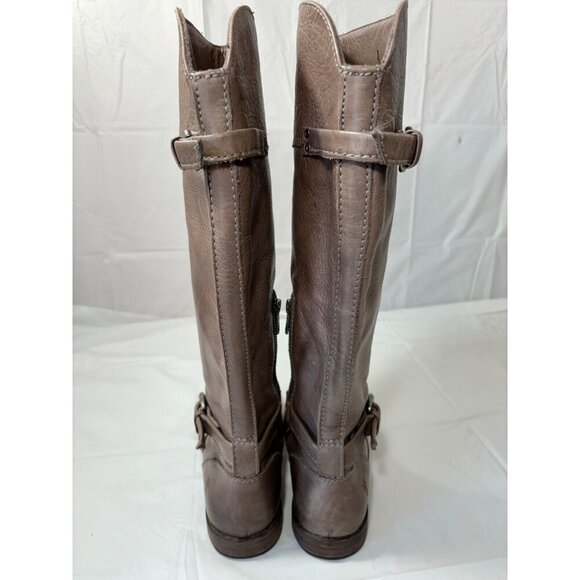 Frye Phillip Light Brown Leather Riding Boot Womens Size 6.5 B - Picture 3 of 12